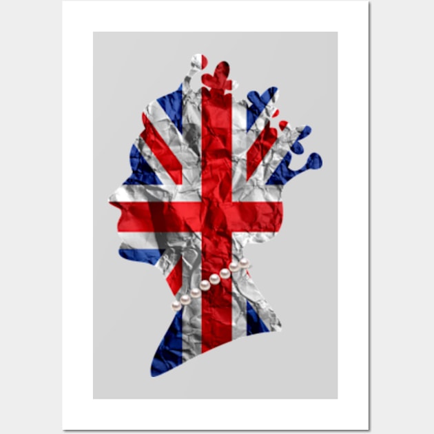 queen elizabeth rip Wall Art by Fashion planet